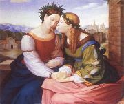 Friedrich overbeck, Italia and Germania